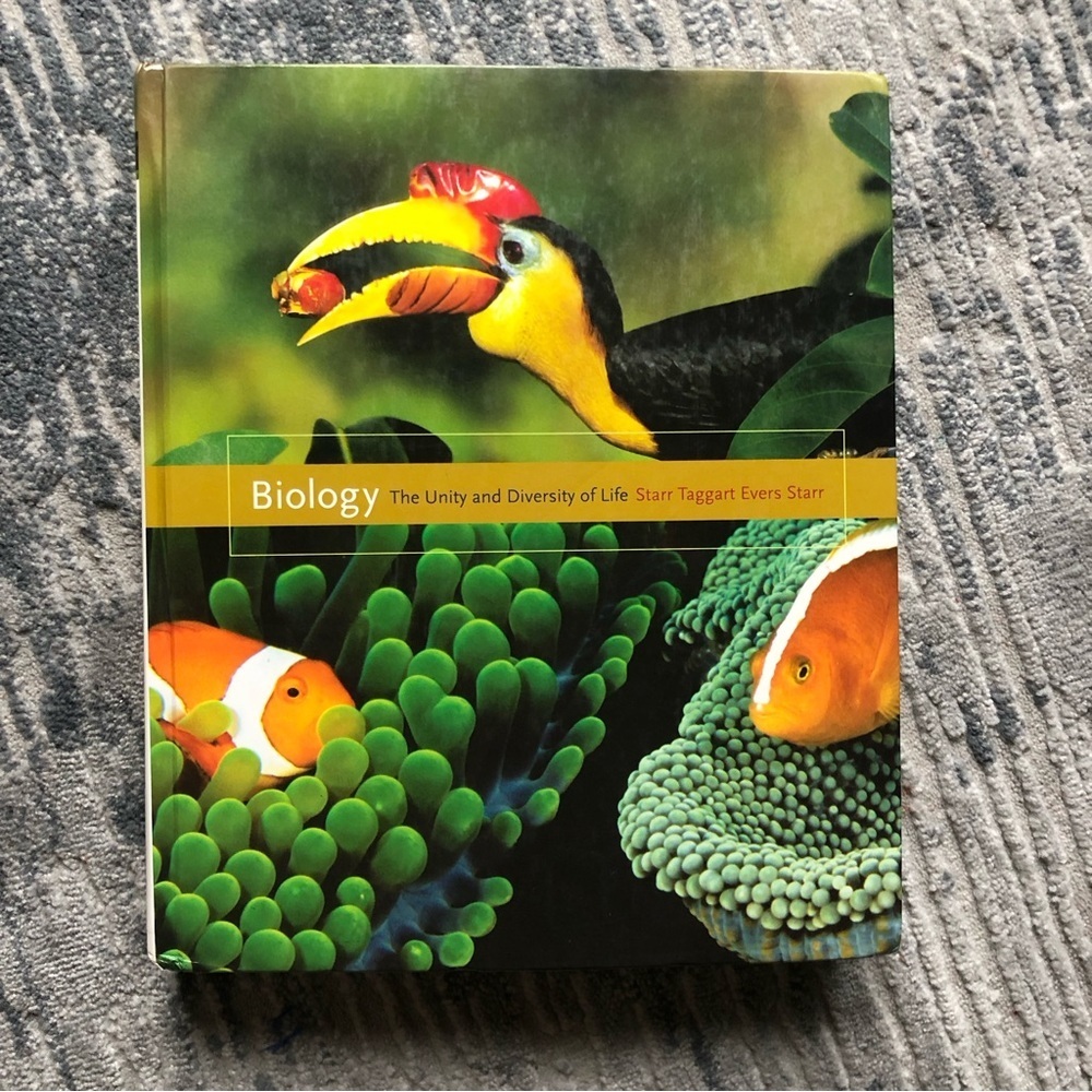 Biology The Unity and Diversity of Life Starr Taggart Evers Starr Text Book